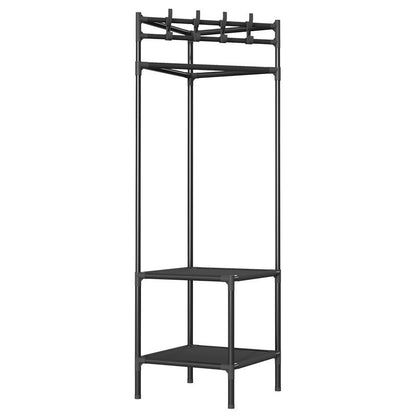 Minimalist Open Corner Closet