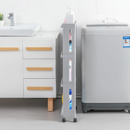 Narrow Multi-Layer Storage Tower