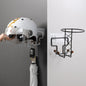 Punch-Free Wall-Mounted Helmet & Hat Rack