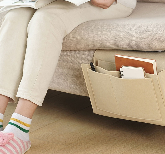 Nordic Bedside Organizer Pocket