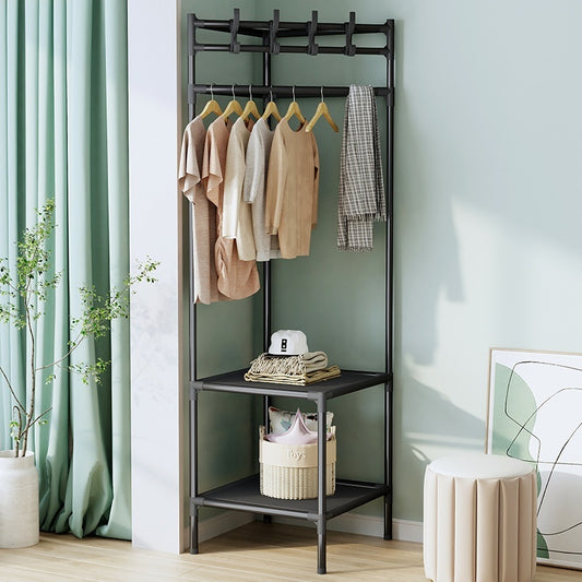 Minimalist Open Corner Closet