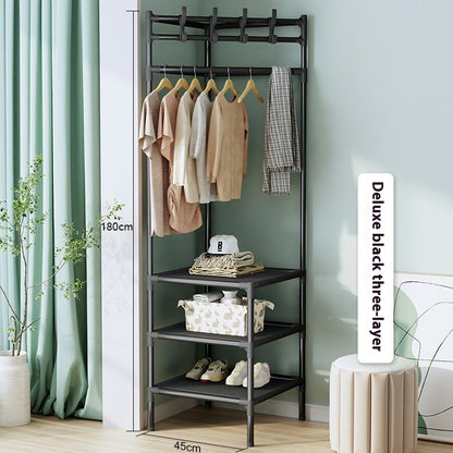 Minimalist Open Corner Closet