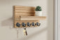 Wall-Mounted Mail & Key Organizer Shelf