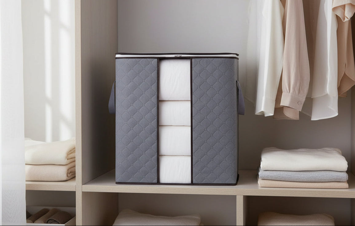 Large Capacity Quilt & Clothing Storage Bag