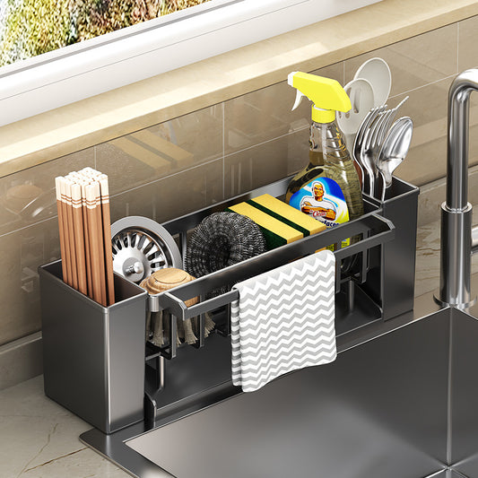 Multifunctional Sink Sponge Draining Rack