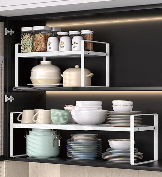 Extendable Kitchen Storage Shelf